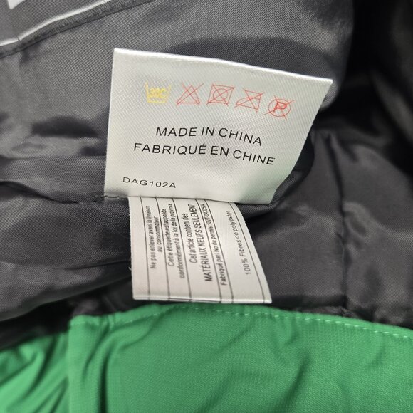 Firefly Green Youth Snow Pants Winter Ski Pants with Suspenders L-XL - Picture 7 of 11